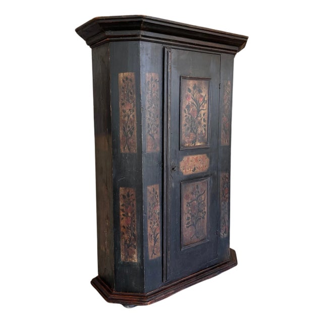 1788 Spanish Painted Wardrobe For Sale