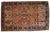 Textile 1920s, Handmade Antique Persian Sarouk Rug 4.1' X 6.4' For Sale - Image 7 of 7