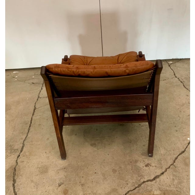 1960s Hunter Lounge Chair Attributed to Torbjørn Afdal for Bruksbo For Sale - Image 9 of 17