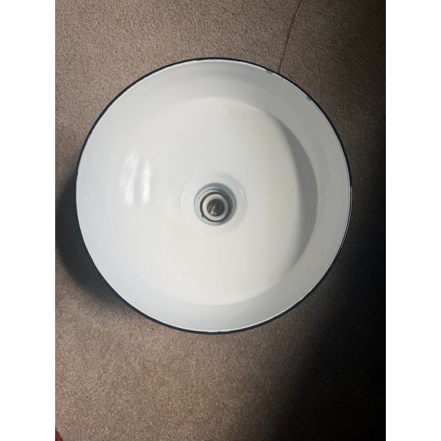 Vintage 1930s Benjamin Green Porcelain Enamel Ceramic For Sale - Image 9 of 12
