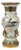 Large Enameled Porcelain Vase by Albert Damousset, Early 20th Century For Sale