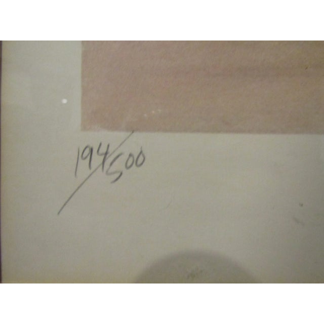 John Kelly Signed Limited Edition "Coastal Freighter" Framed Serigraph 194/500 For Sale - Image 4 of 8