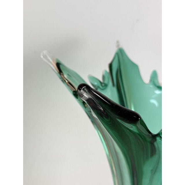 Large Vintage Murano Glass Vase, 1940s For Sale - Image 11 of 13
