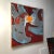 Early 21st Century Claudie Baran, to Come, 2022, Tempera & Ink on Canvas, Framed For Sale - Image 5 of 6