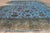 Blue Vintage Persian Overdyed Wool & Silk Rug, 13'00 X 18'08 For Sale - Image 8 of 9