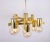 Large German Brass Chandelier, 1960s For Sale - Image 11 of 13
