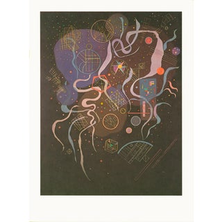 1969 Wassily Kandinsky Lithograph "Mouvement I" (Movement I) For Sale