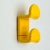 Contemporary Coat Hooks in Yellow Plastic by Ambrogio Rossari for Gedy, 1970s, Set of 2 For Sale - Image 3 of 11