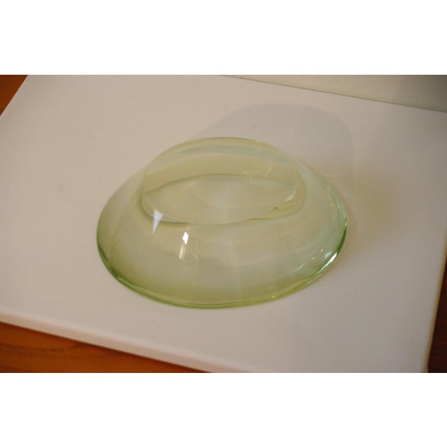 Contemporary Glass Trinket Tray from Fontana Arte, Italy, 1980s For Sale - Image 3 of 9