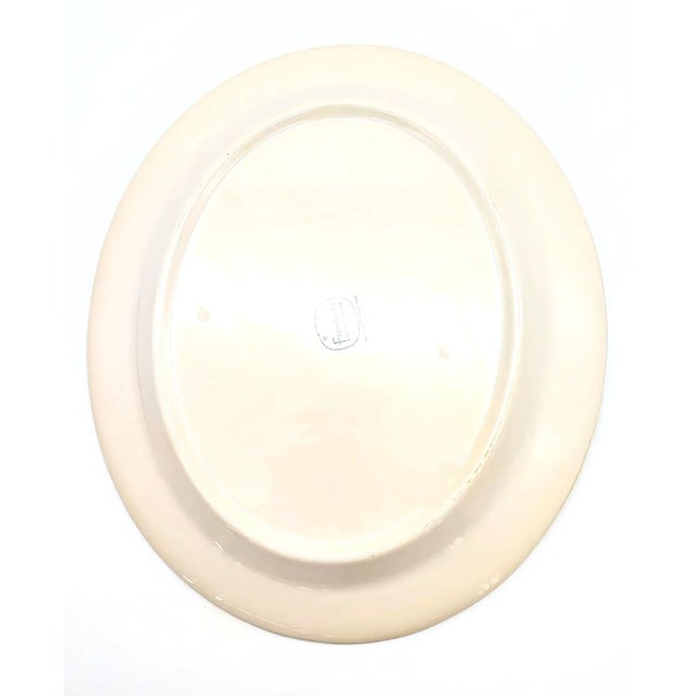 Vintage Franciscan "Moondance" Stoneware Oval Serving Platter For Sale - Image 10 of 12