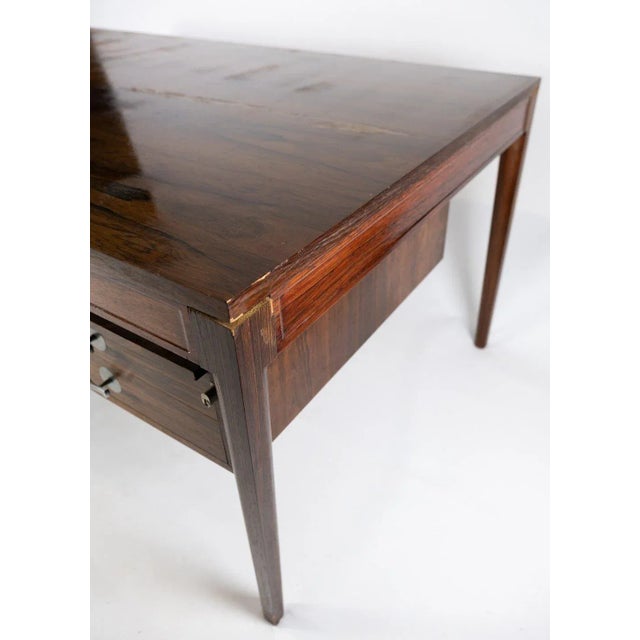 1960s Diplomat Desk in Rosewood by Finn Juhl for France & Son, 1960s For Sale - Image 5 of 8
