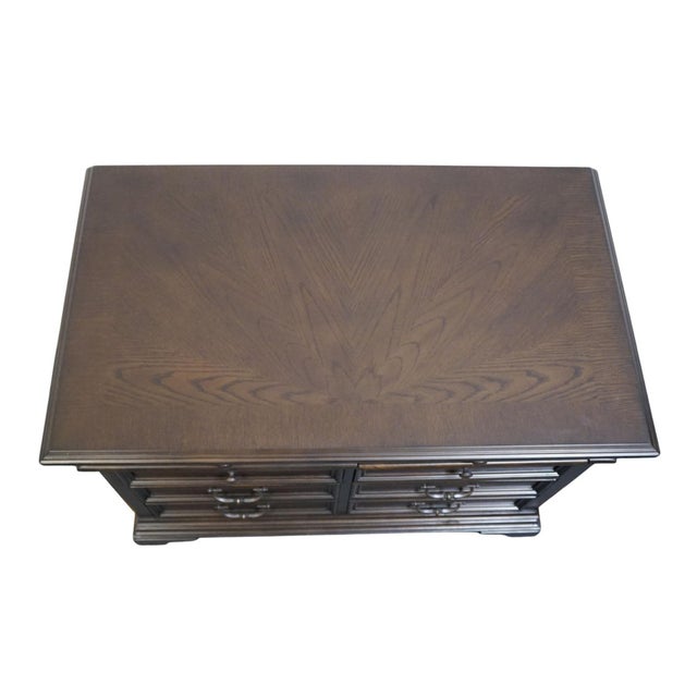 Brown Aspenhome Walnut Contemporary Traditional Style 41" Lateral File Cabinet 124-378 - Molasses Brown Finish For Sale - Image 8 of 12