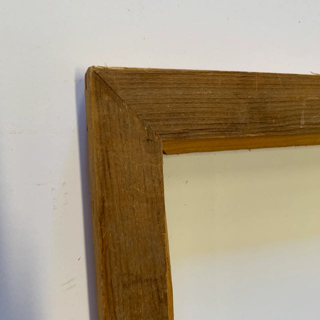 19th Century Barn-Wood Salvage Picture Frame For Sale - Image 10 of 10