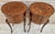 1930s Pair of French Louis XV Style Marquetry Nightstands With Drawers and Cabinet For Sale - Image 4 of 15