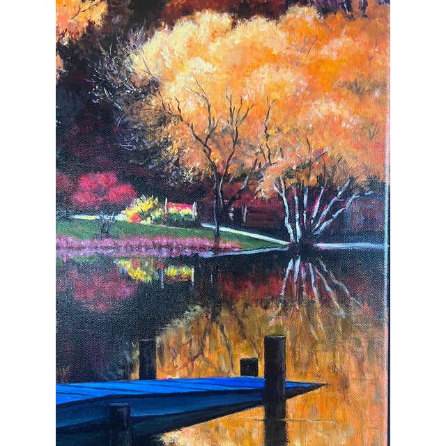 2020s Steve Schaaf Contemporary Autumn Reflection For Sale - Image 5 of 10