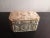 1980s 1980s Lenox Fine Porcelain Beige Gilded Trinket Box For Sale - Image 5 of 7