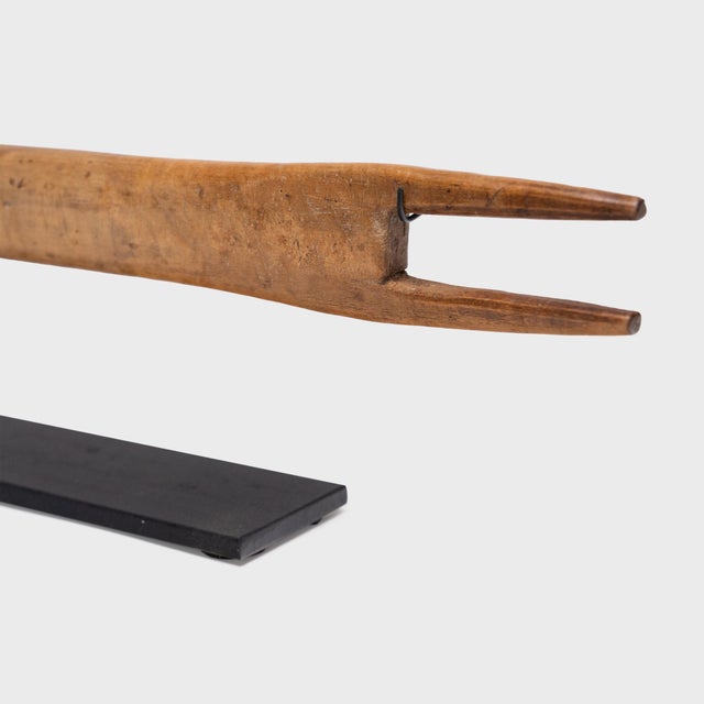 Chinese Weaving Stick Shuttle, C. 1900 For Sale - Image 4 of 4