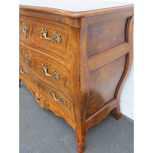 Henredon Villandry Collection French Bombay Serpentine Chest Dresser 6591 For Sale - Image 12 of 16