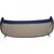 Lillemor Three-Seater Sofa in Blue Hallingdal Fabric by Finn Juhl, 2010s For Sale - Image 11 of 13