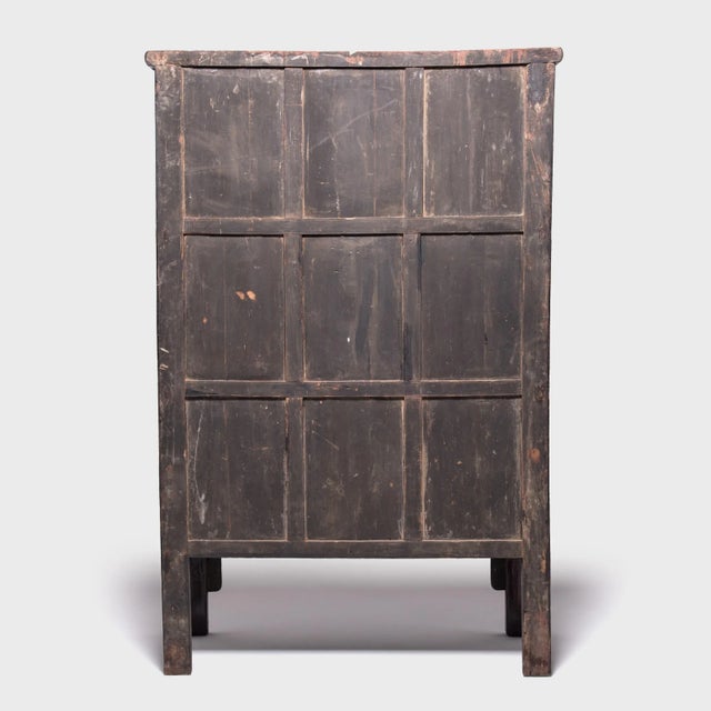 19th Century Chinese Grand Seven Drawer Cabinet For Sale - Image 4 of 9