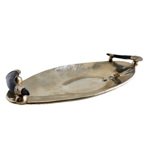 Cachi Oval Bowl in Alpaca Silver and Goat by AiredelSur For Sale In Miami - Image 6 of 10