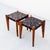 Vintage 1960s Sculptural Stools in Solid Teak & Saddle Leather Attributed to Edmond Spence For Sale - Image 10 of 15