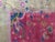 1920s Raspberry Pink Floral Antique Chinese Art Deco Carpet 9' X 11' 6" Knotted Wool Rug For Sale In New York - Image 6 of 12