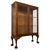 1930s Early 20th Century Art Deco Oak Display Cabinet Vitrine, 1930s For Sale - Image 5 of 12