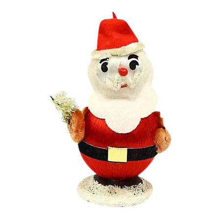 Midcentury Figural Santa Clause Ornament For Sale