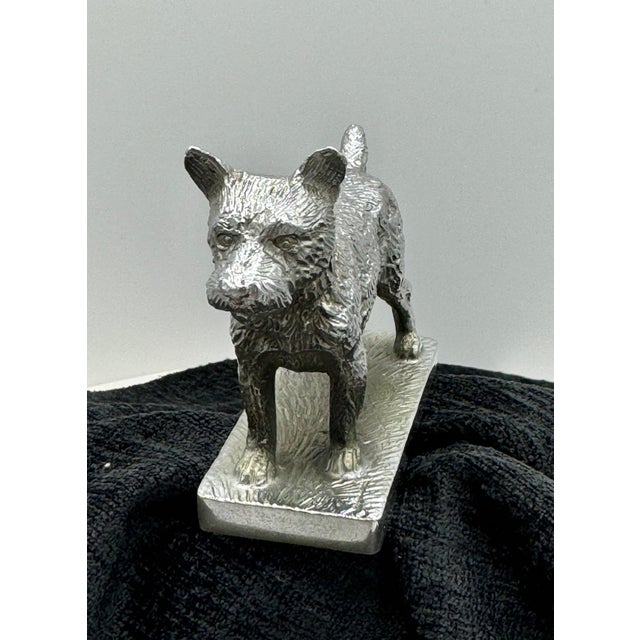 Louis Lejeune Norwich Terrier Hood Ornament Louis Lejeune Mascots adorn the finest European & American Cars. The British...