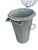 Metal Large Vintage Galvanised Zinc Metal Bin or Garden Planter from Othr, 1970s For Sale - Image 7 of 15