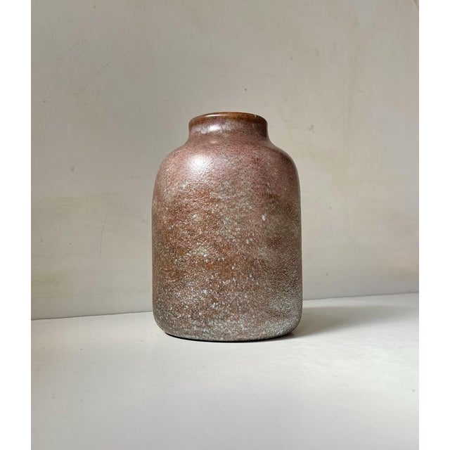 Glass Antique French Paste Vase in Colored Glass, 1890s For Sale - Image 7 of 7