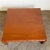 Hand Carved Wooden Leaves Square Coffee Table For Sale - Image 4 of 12