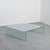 Postmodern Ghost Curved Glass Coffee Table from Fiam, 1980s For Sale - Image 3 of 12