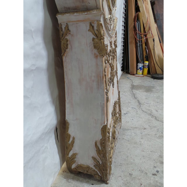 Mora Clock Swedish Rococo Style 100% Original Paint For Sale - Image 10 of 10