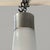 White Italian Modern Chandeliers in White Opaline Glass and Metal, 1970s, Set of 3 For Sale - Image 8 of 11