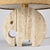 Vintage Elephant Table Lights in Travertine by Fratelli Mannelli, 1970, Set of 2 For Sale - Image 17 of 18