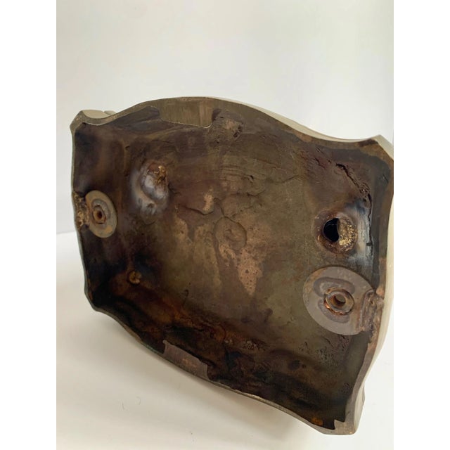 Gothic Bronze Woman Sculpture Bookend For Sale - Image 3 of 12