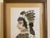 Mid 20th Century Vintage Butterfly Wing Portrait in Wooden Frame For Sale - Image 5 of 8