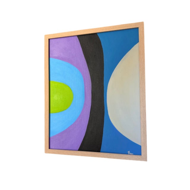 Abstract Expressionism Contemporary Abstract Expressionist Painting by Bryan Boomershine Framed For Sale - Image 3 of 6