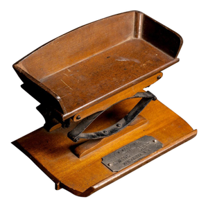 Late 19th/Early 20th Century J. W. Wilson Salesman Sample Buggy Seat