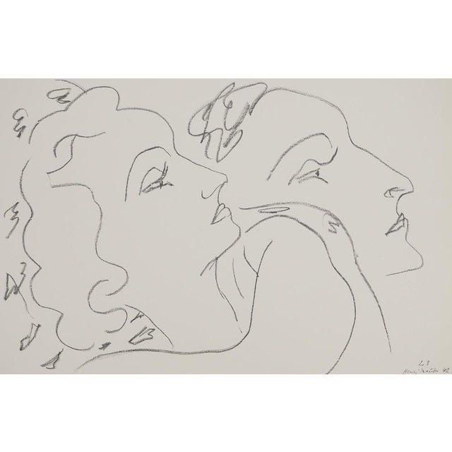 Henri Matisse (1869-1954) (after) Complicity Lithograph after a drawing by the artist Signed in the plate On wove paper,...