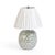 Boho Chic Yaya Flower Green Capiz Shell Table Lamp For Sale - Image 3 of 7