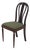 Vintage Mahogany Balloon Back Sheraton Side Chair For Sale