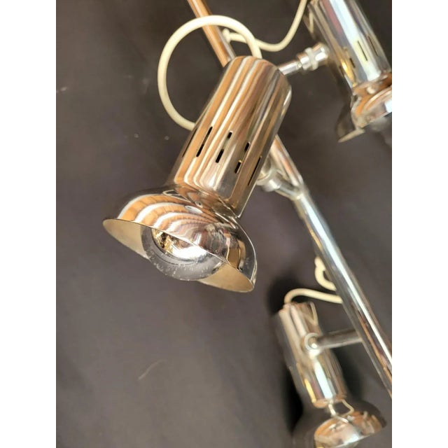 Silver Suspension Triple Spotlight Ceiling lights from Erco For Sale - Image 8 of 12