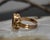 1930s 1930s 14k Yellow Gold Carnelain Soldier Warrior Intaglio Signet Ring Sz 10.25 For Sale - Image 5 of 17