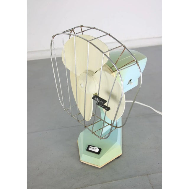 Small Mid-Century Italian Fans, Set of 2 For Sale - Image 6 of 18