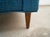 1960’s Mid-Century Modern Papa Bear Style Walnut Arm Sofa in Knoll Textiles For Sale - Image 11 of 12