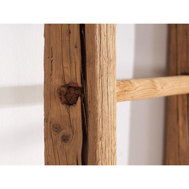 Antique decorative solid wood staircase (c.1920)Dimensions: Length: 48 cm Depth: 9 Height: 175 cmStyle: RusticMaterials...