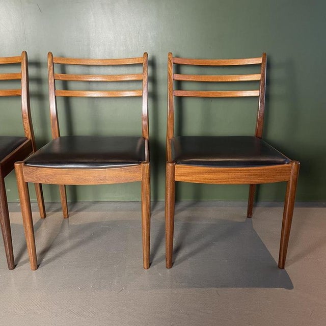 Mid-Century Teak Dining Chairs by Victor Wilkins for G-Plan, Set of 4 For Sale - Image 9 of 13
